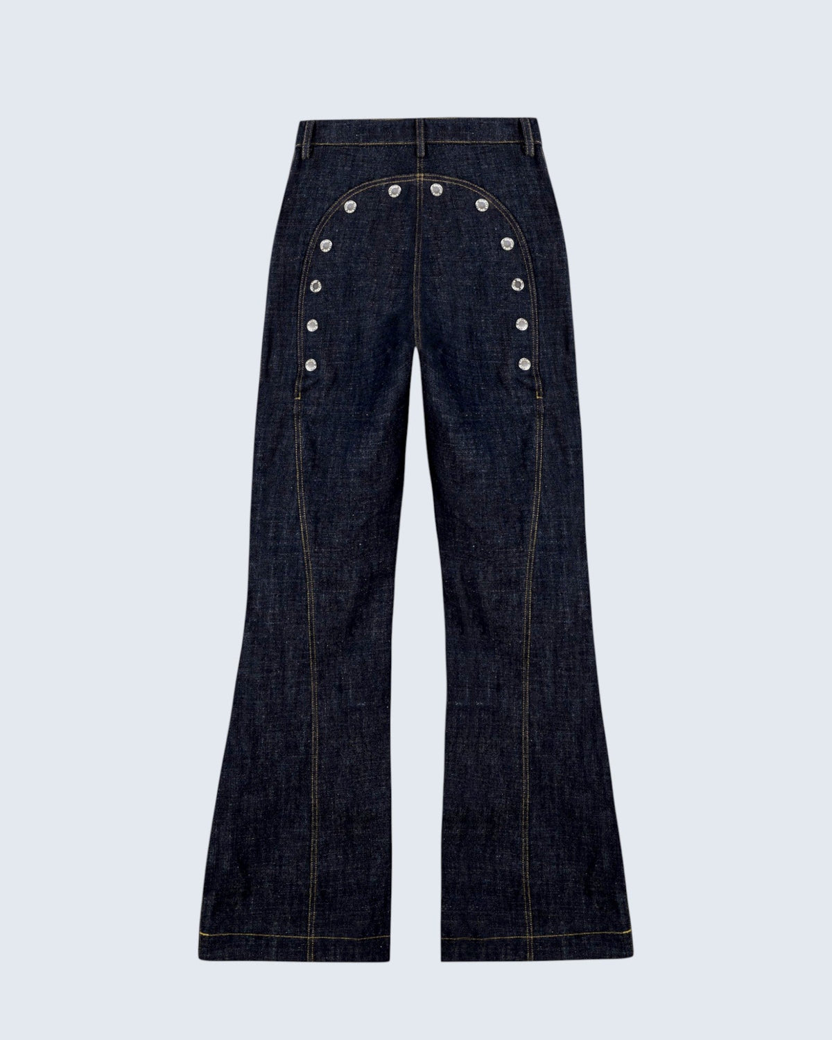 Pantalones acampanados Indigo Ass-Air para mujer