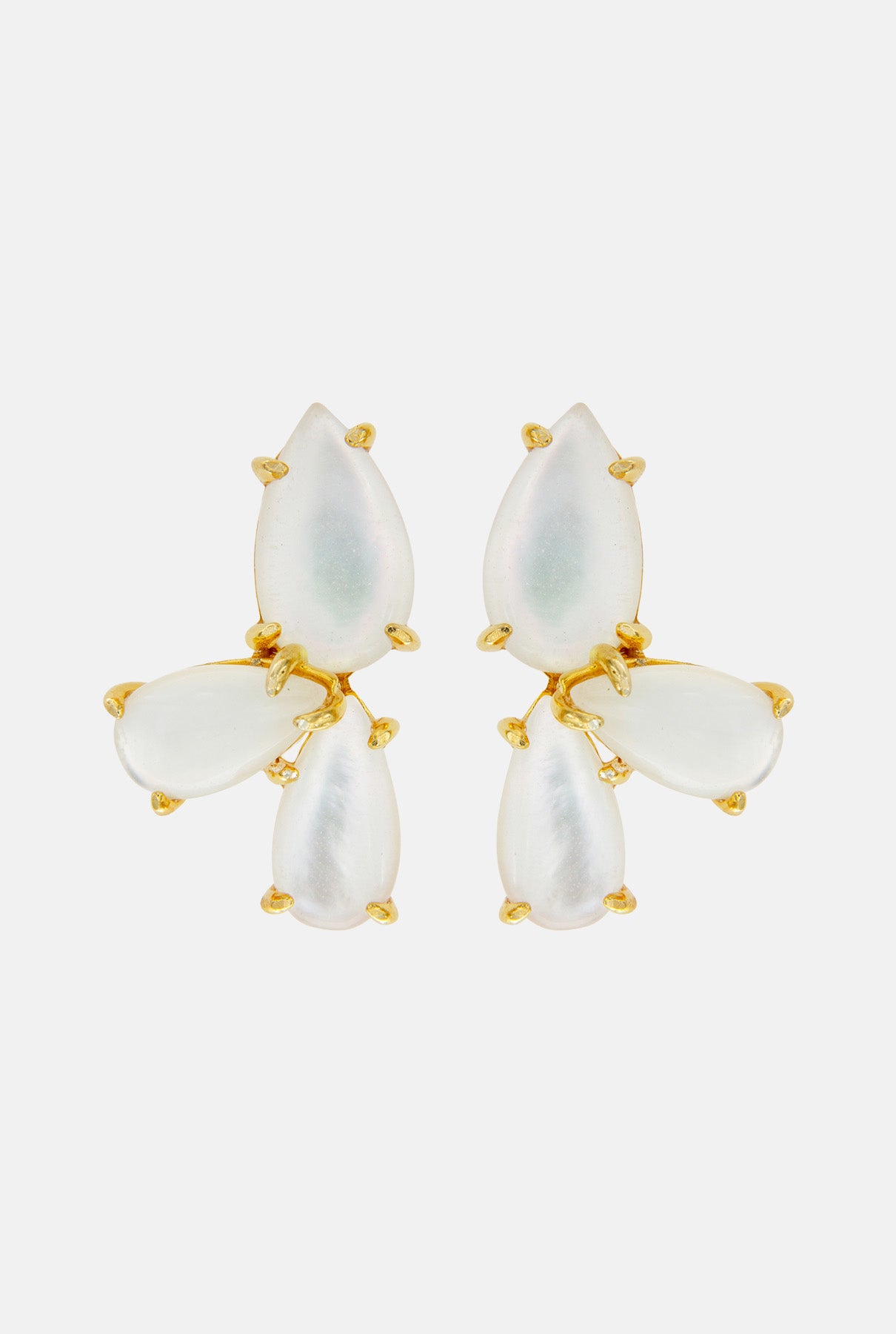 Pendientes Maranta Madreperla