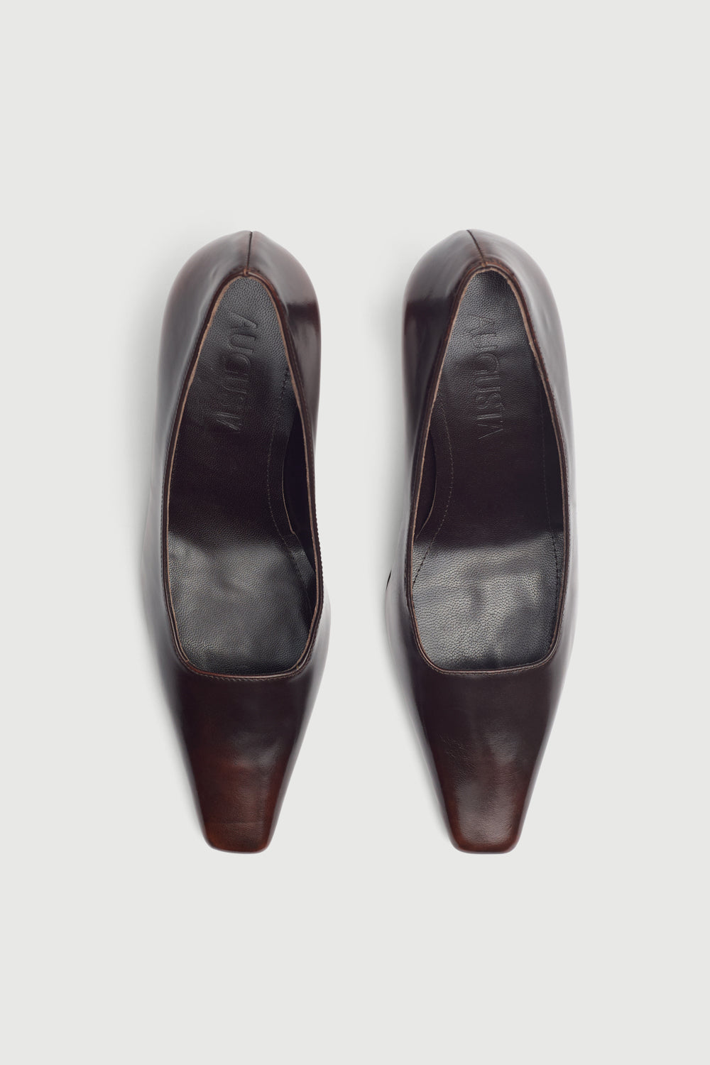 Petra Pumps in Brown Leather
