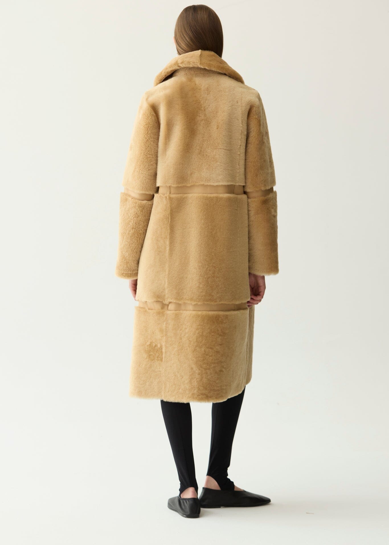 Abrigo largo de pelo piel Miguel Marinero