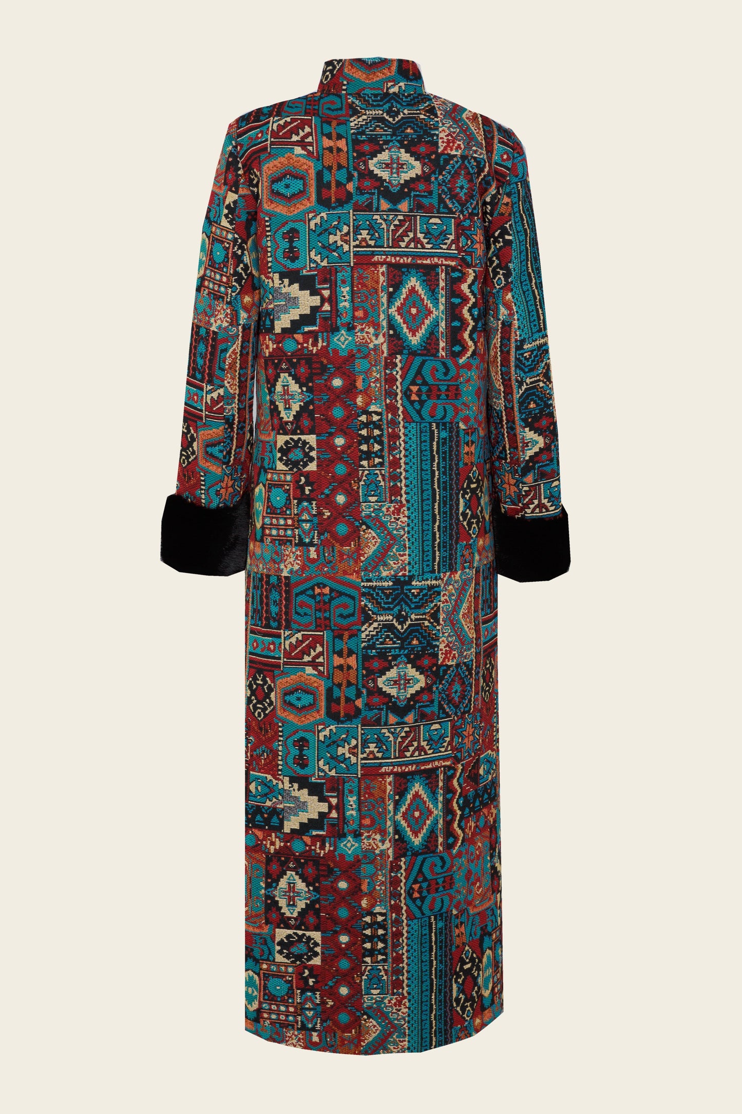 ABRIGO REN IKAT Coats Philippa 1970