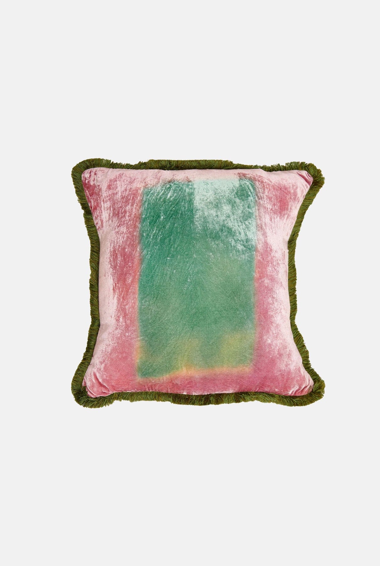 Almohadón Rosa y Verde Cushions Ynes Suelves