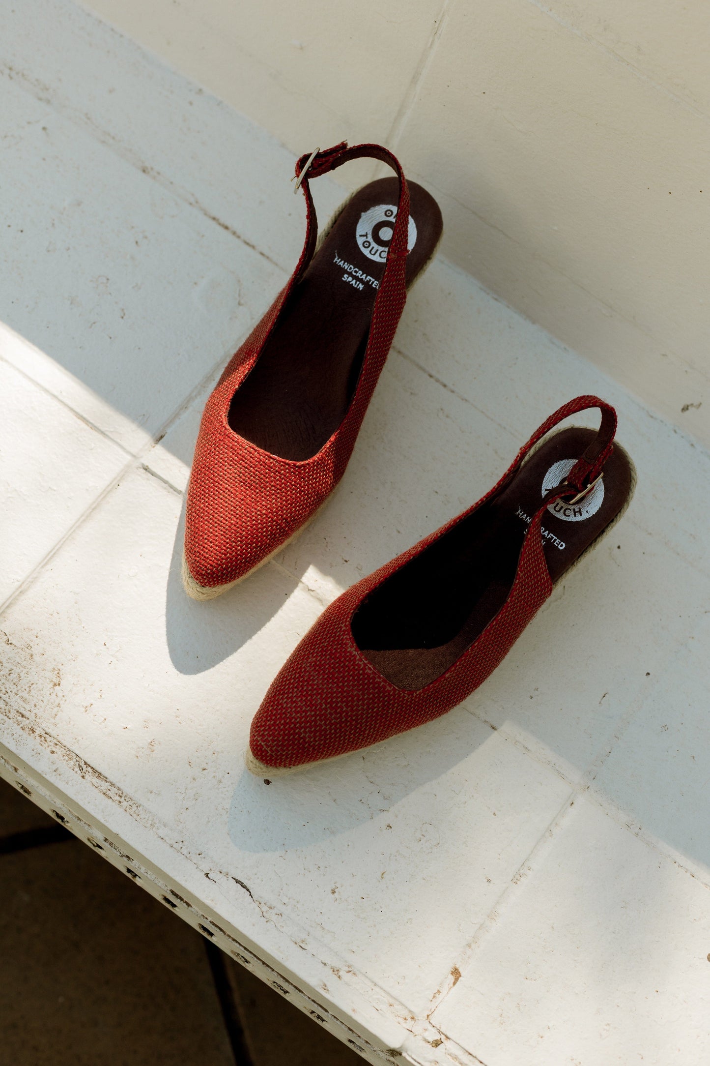 Alpargatas edicion limitada rojo Espadrilles SOY FASCINANTE