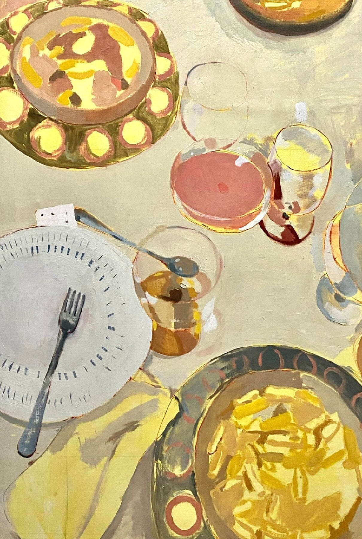 Amarillo Paintings Alejandra Marroquín