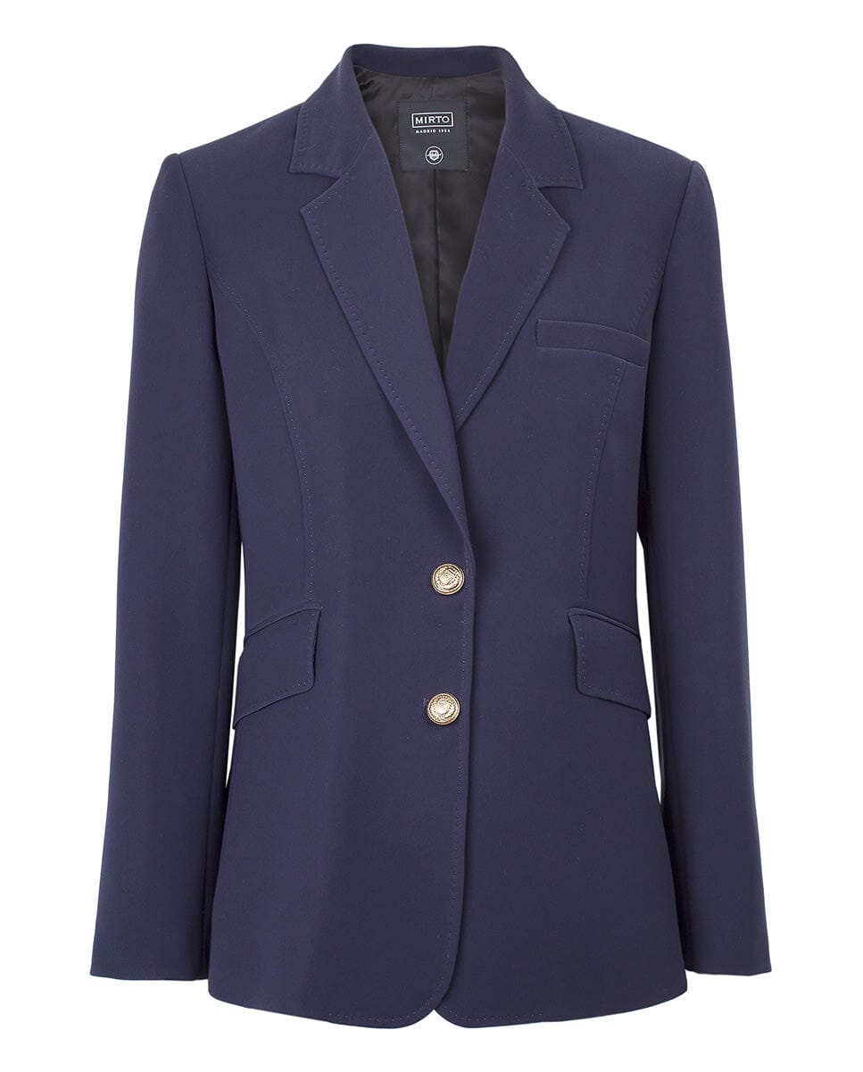 Americana azul marino MUJER / CHAQUETAS & ABRIGOS / CHAQUETAS Mirto