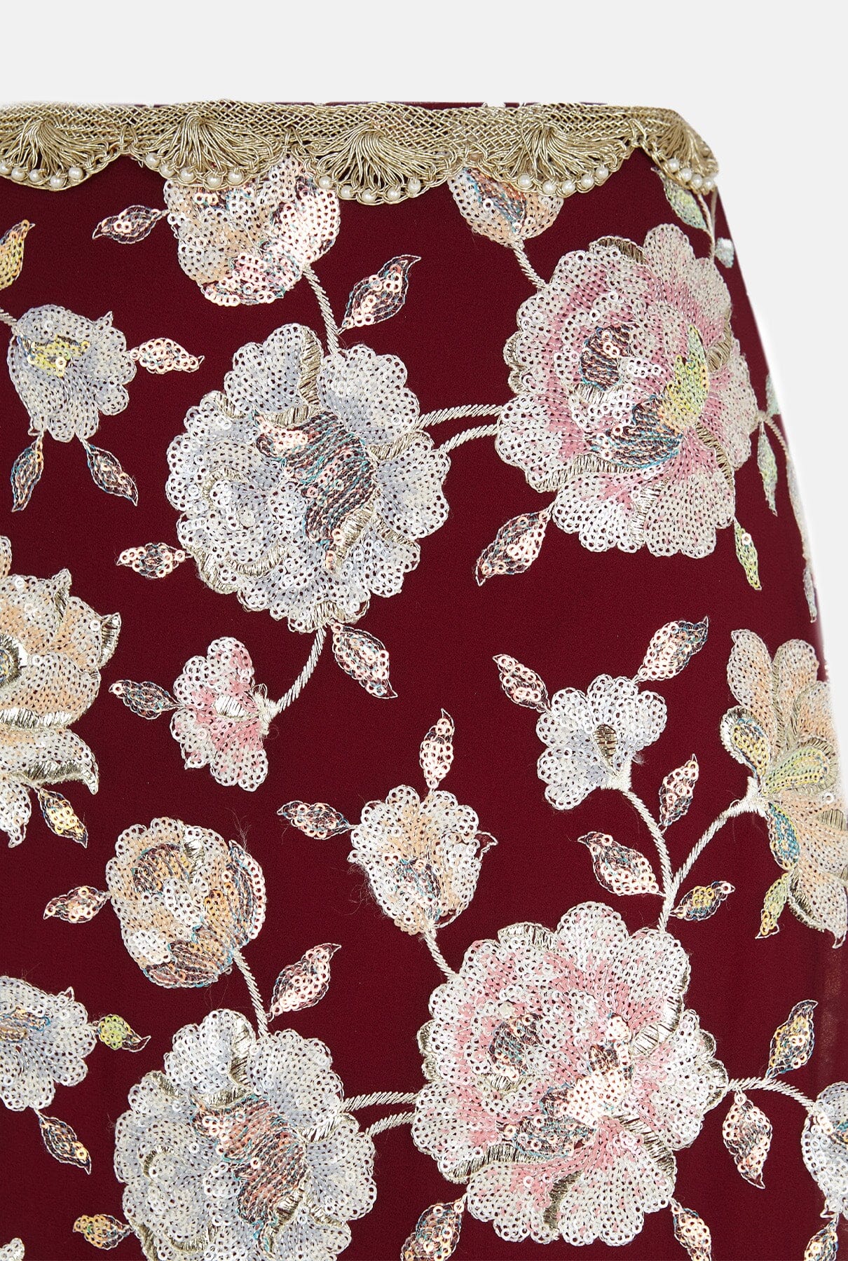 Anais Skirt Bordeaux Skirts Leyre Doueil