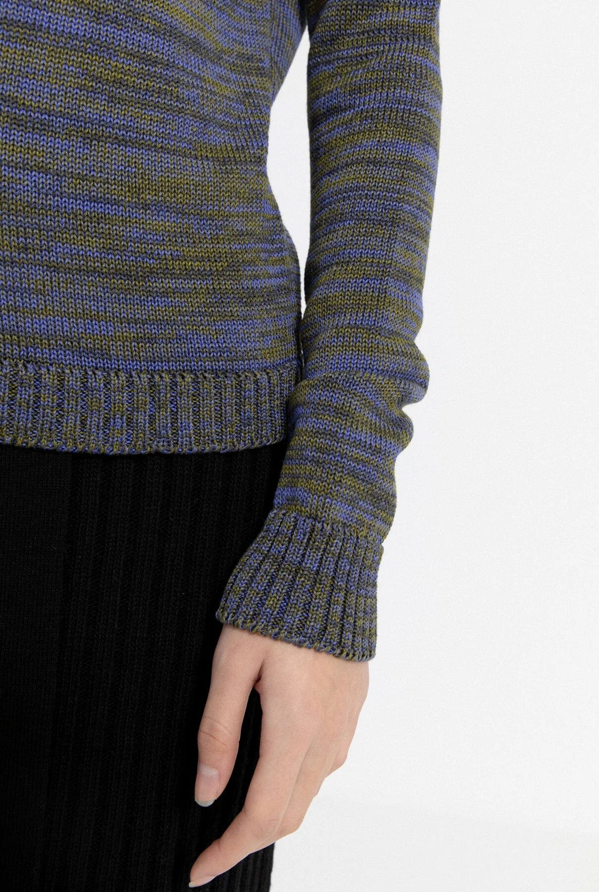 Angelica Top Blue Sweaters Carlota Cahis