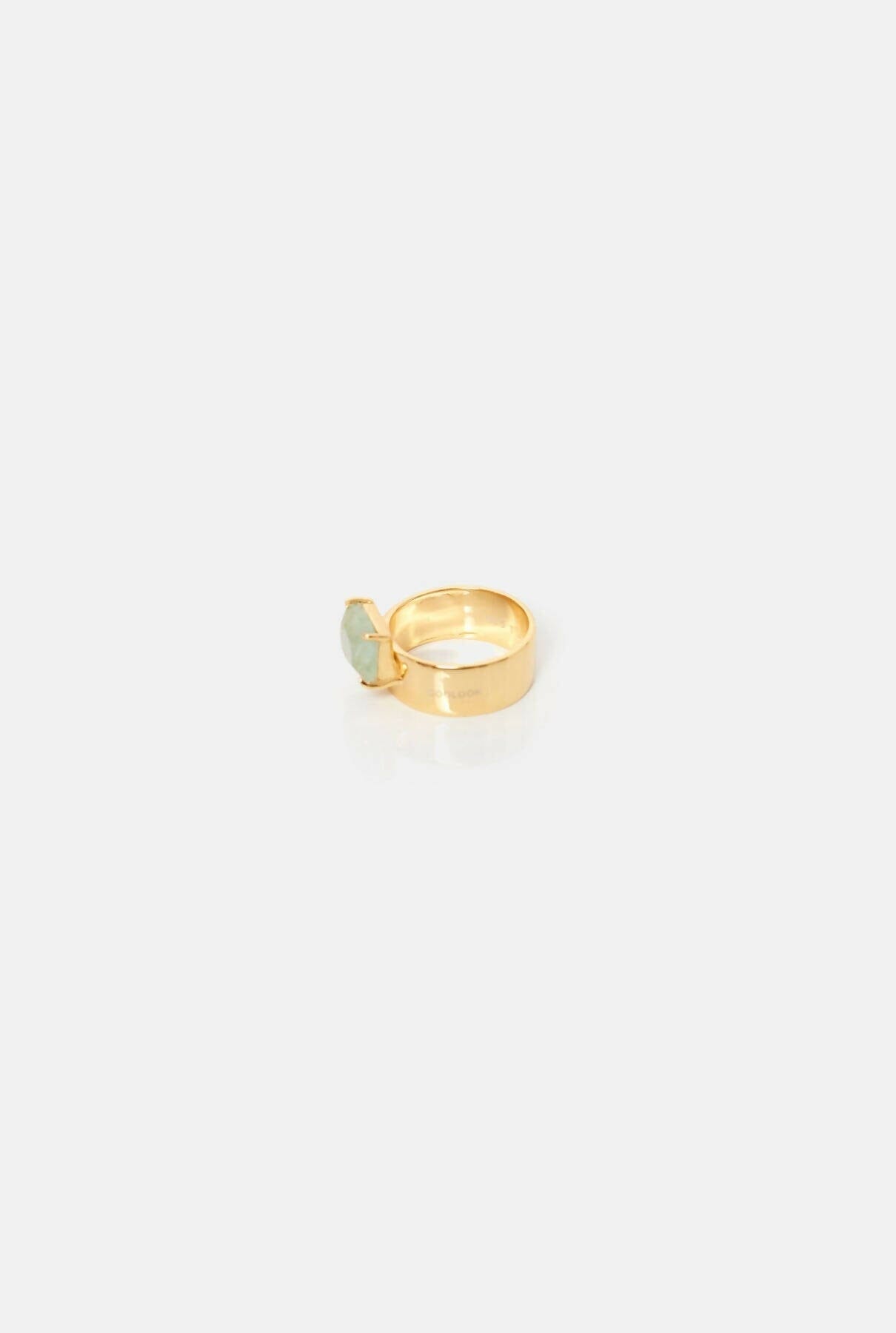 Anillo Gabo con Fluorita Verde Anillos Coolook