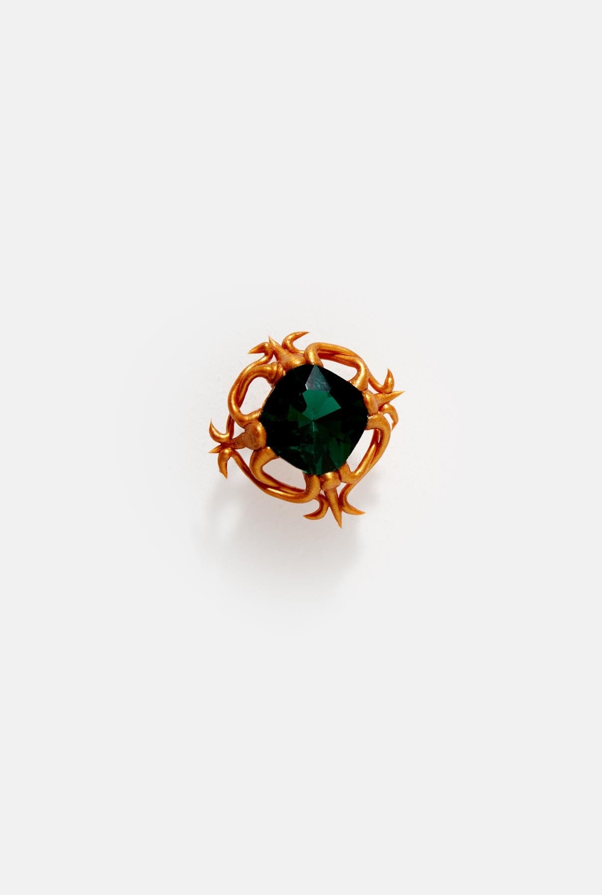 Anillo Gotico Oro Azabache Negro Rings Joaquin Blanco