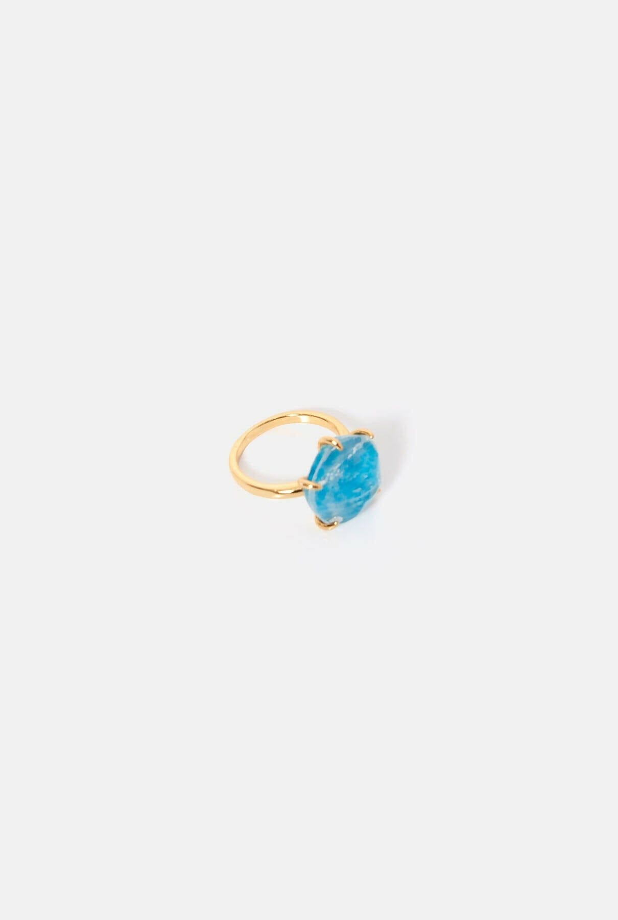 Anillo Papiro con Apatita azul Anillos Coolook