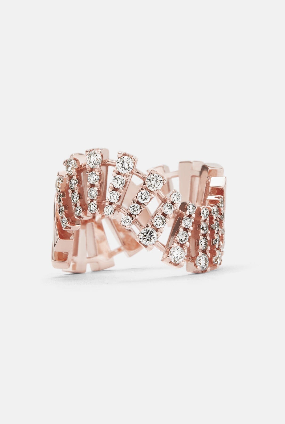 Anillo Smoky Club Rings Gold & Roses