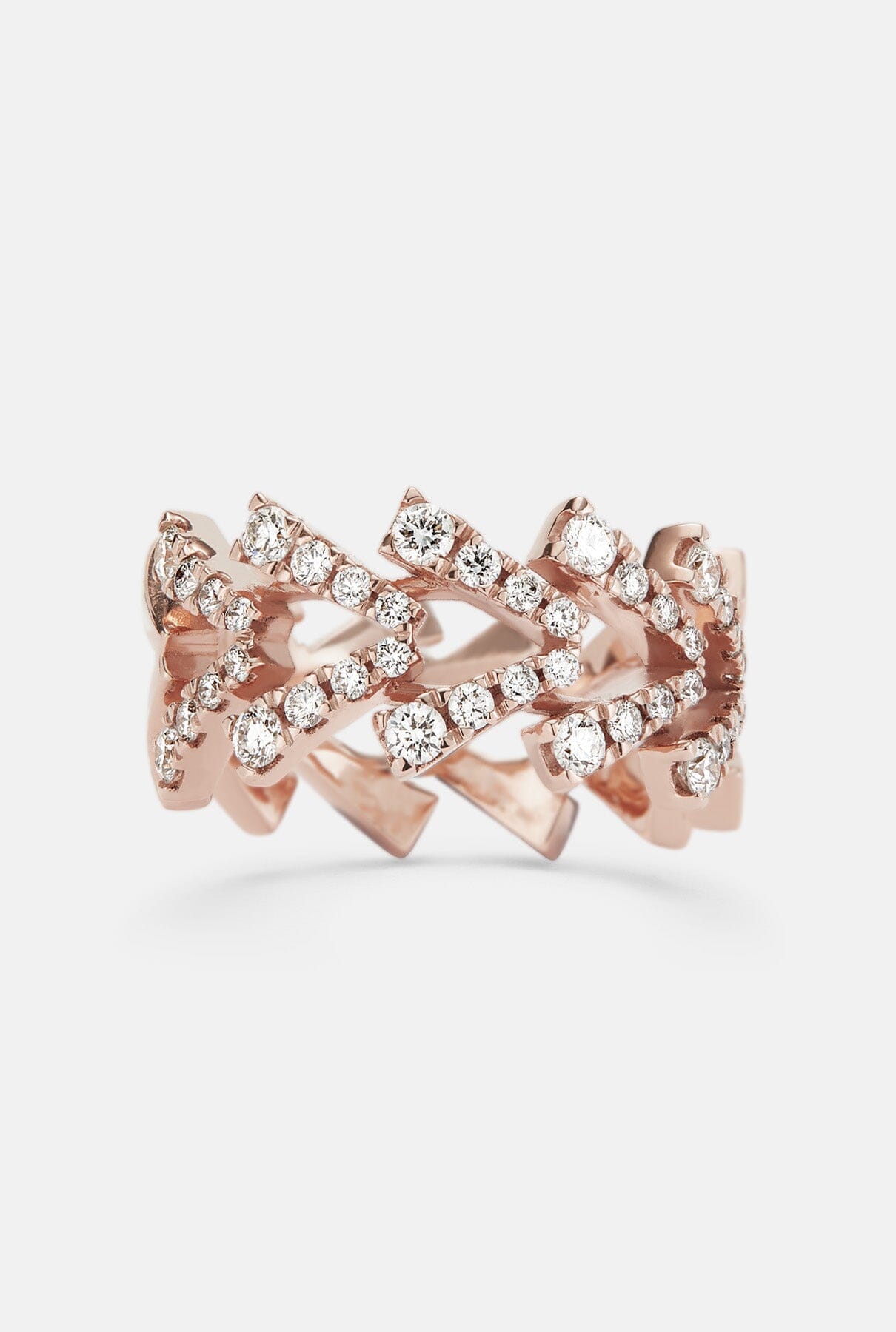 Anillo Smoky Club Rings Gold & Roses