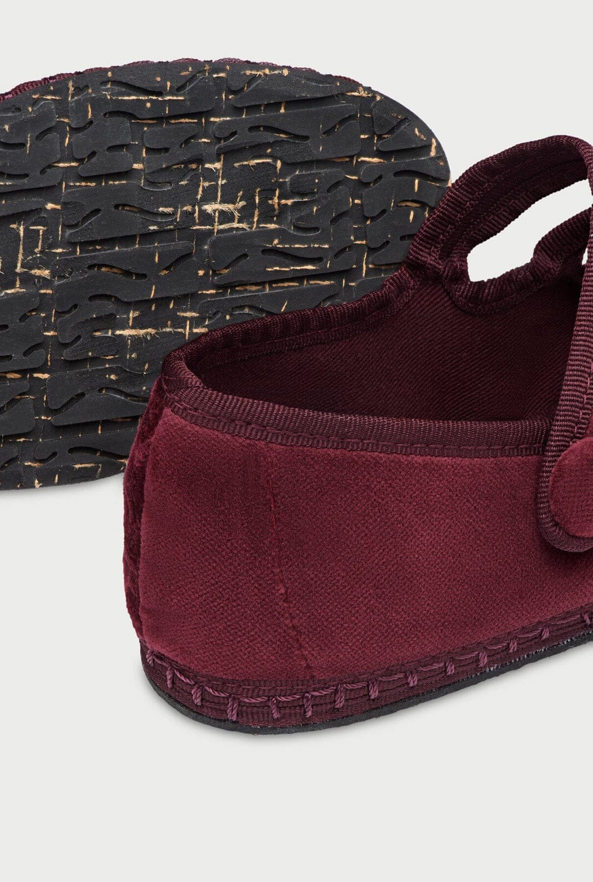 Antoine Burgundy Flat shoes Flabelus