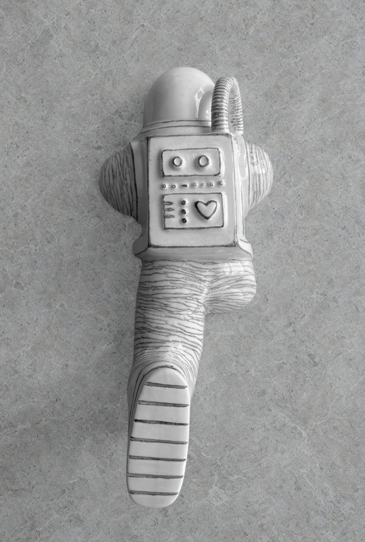 Astronauta interestelar - Blanco Sculptures Nohaymapas