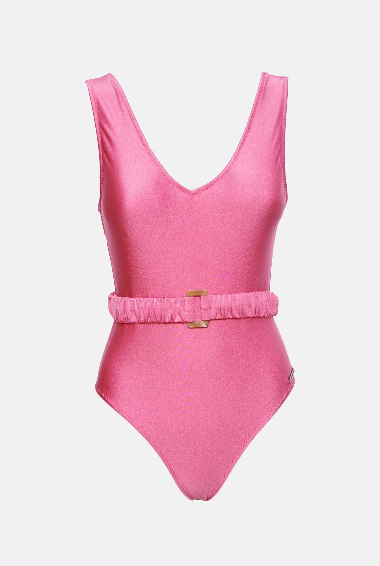 Bañador california rosa + cinturón Swimwear SOY FASCINANTE