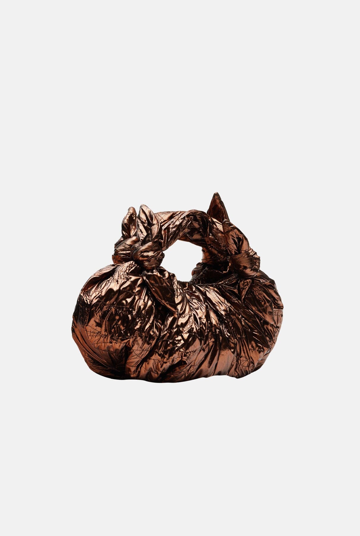 Bernatta Mini Brown Textured Hand bags Laia Alen