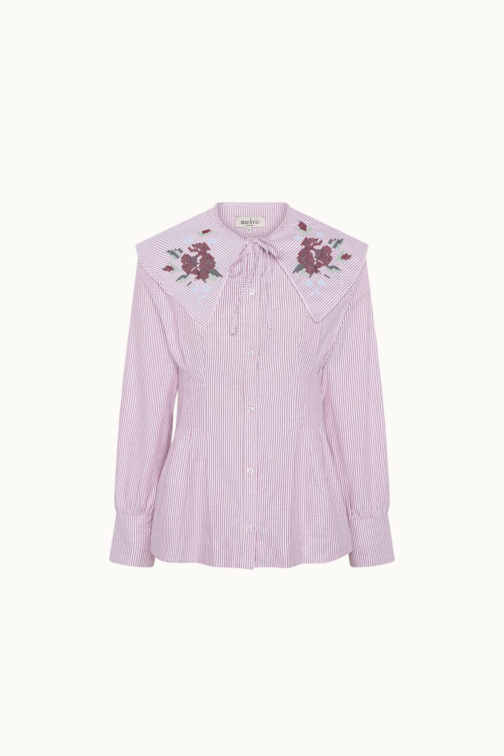 Bianca Red Shirt Shirts & Blouses Maràvic