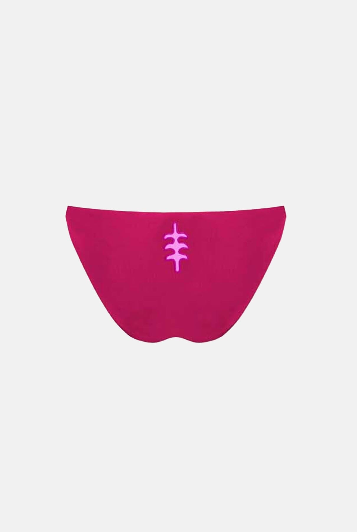 BIKINI BOTTOM NATURAL SALITRE FUCSIA Swimwear MUR Swimwear