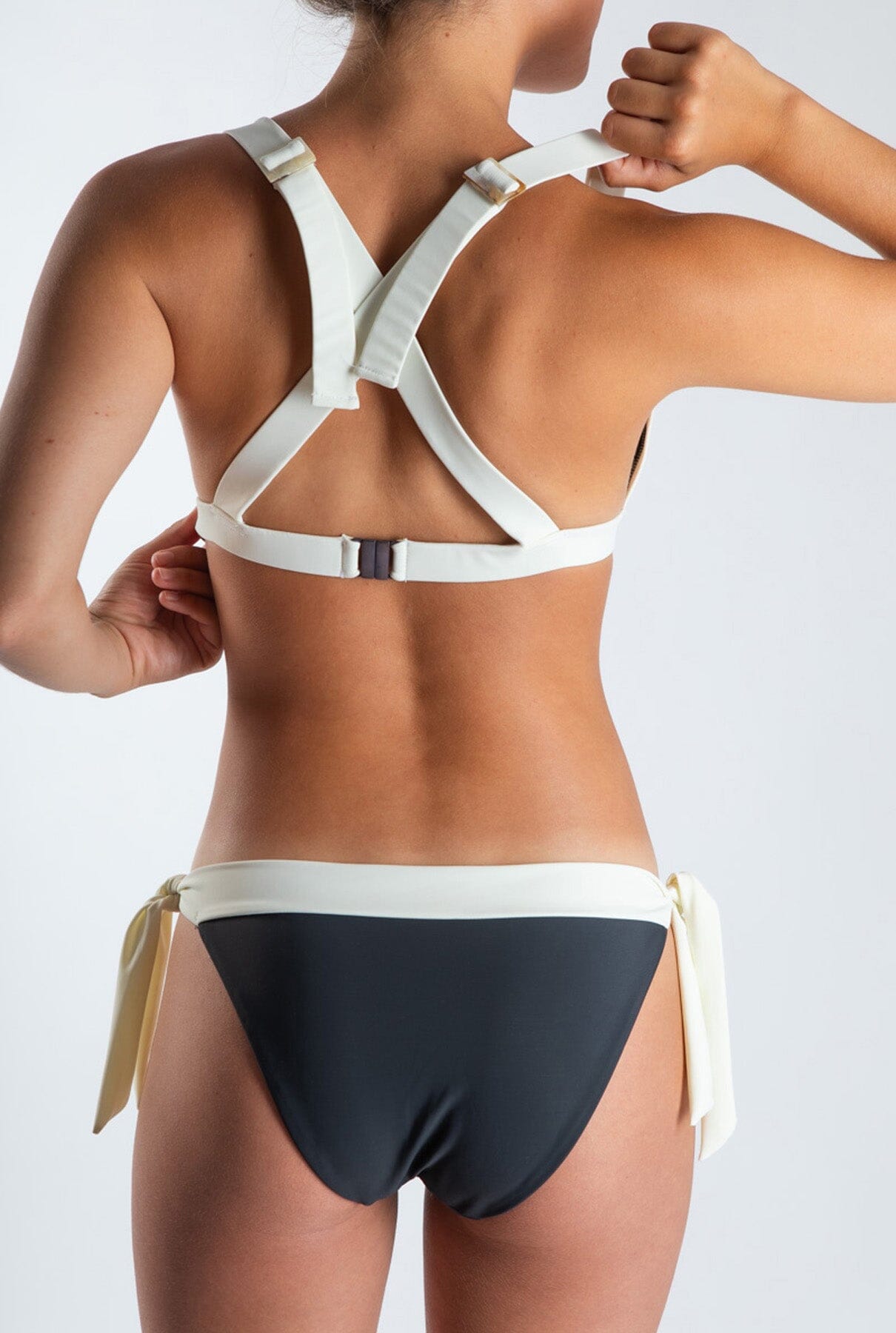 BIKINI BOTTOM NUDO ISLA GRIS Swimwear MUR Swimwear