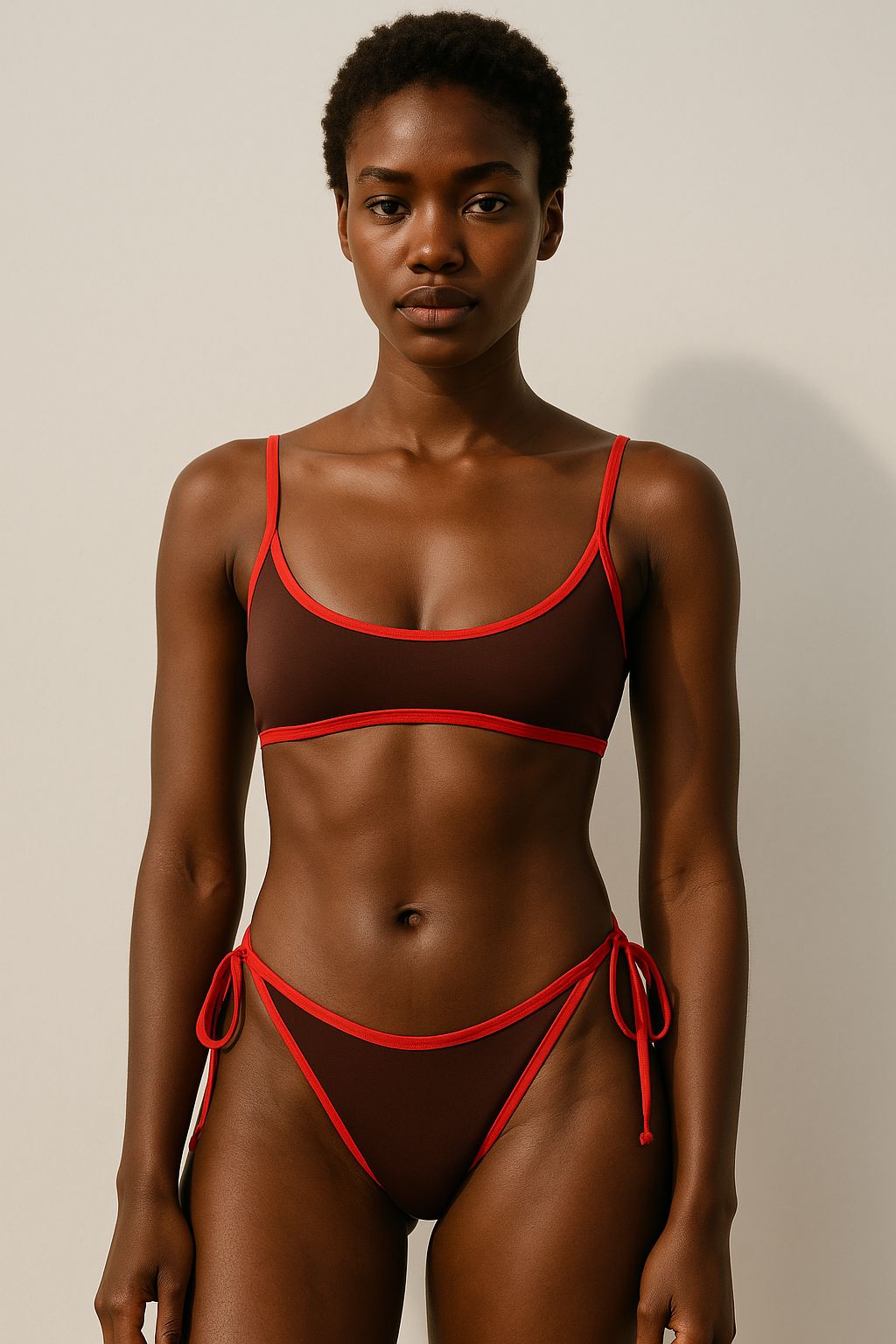 BIKINI MERCE BROWN Wapa Swimwear