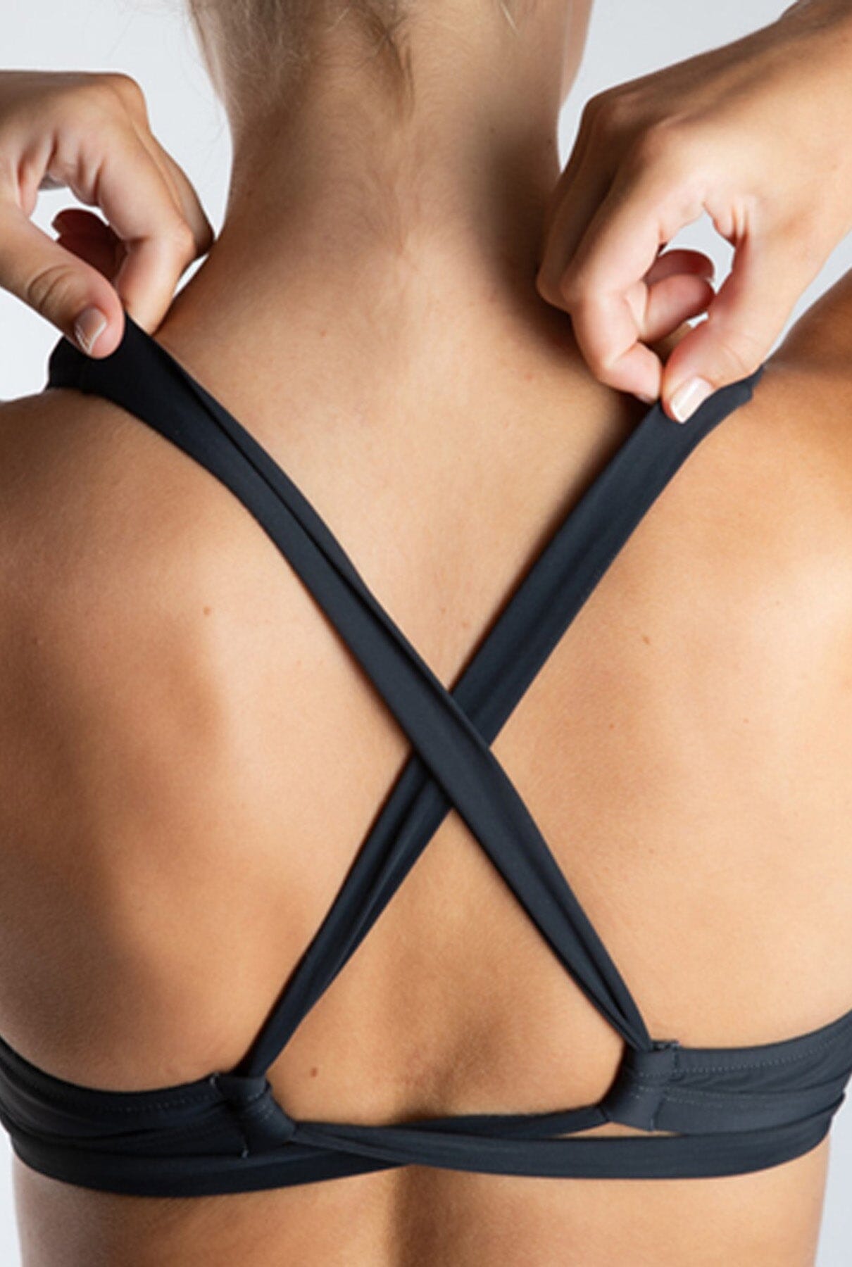 BIKINI TOP PEAK ISLA GRIS Swimwear MUR Swimwear