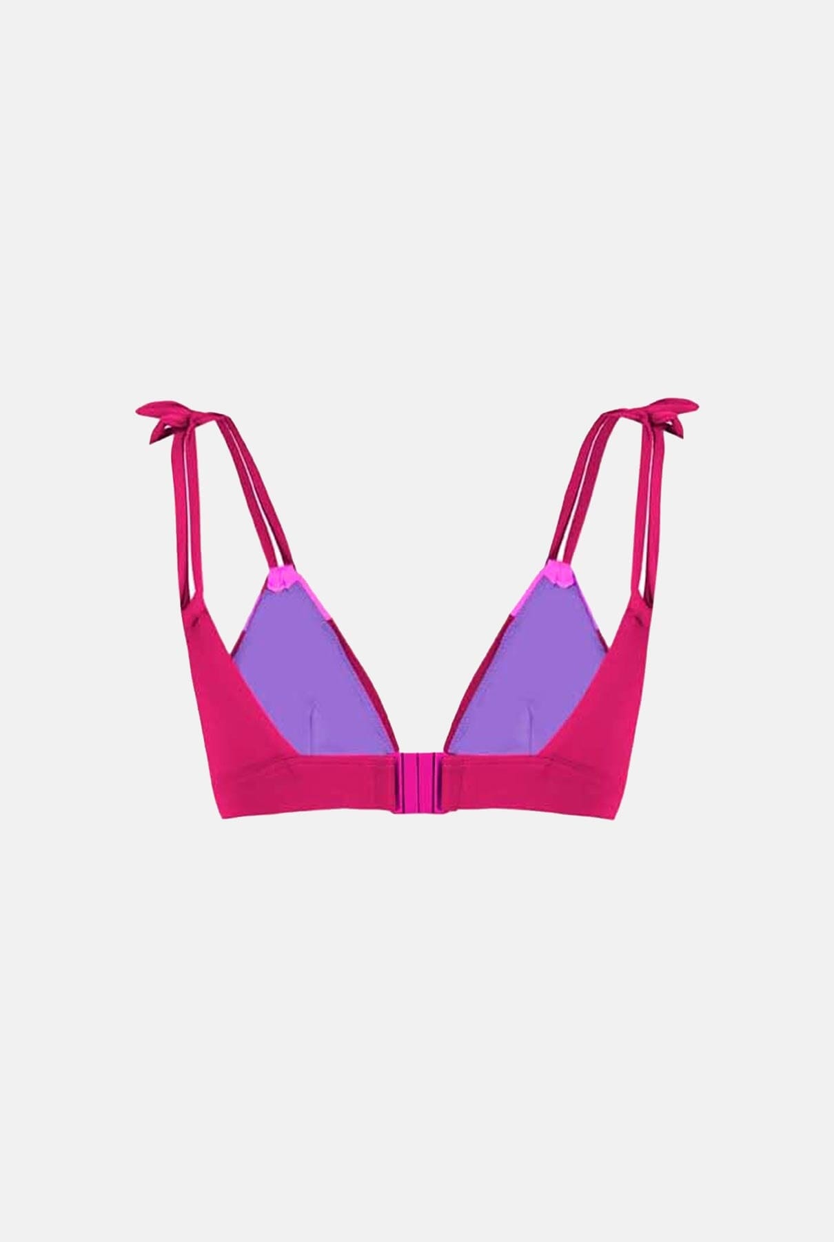BIKINI TOP ROMBO SALITRE FUCSIA Swimwear MUR Swimwear