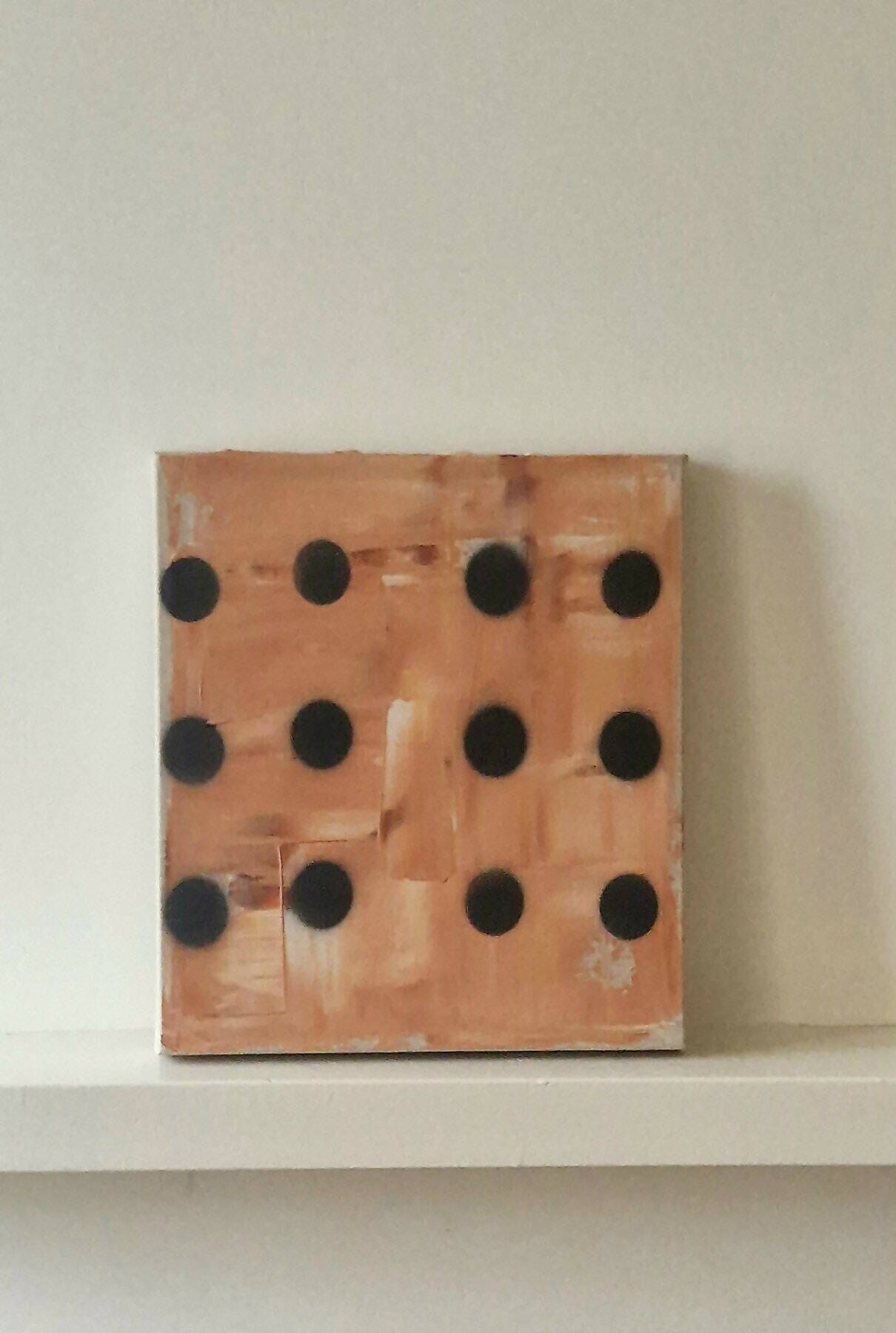 Black Dots Paintings Lu Ink