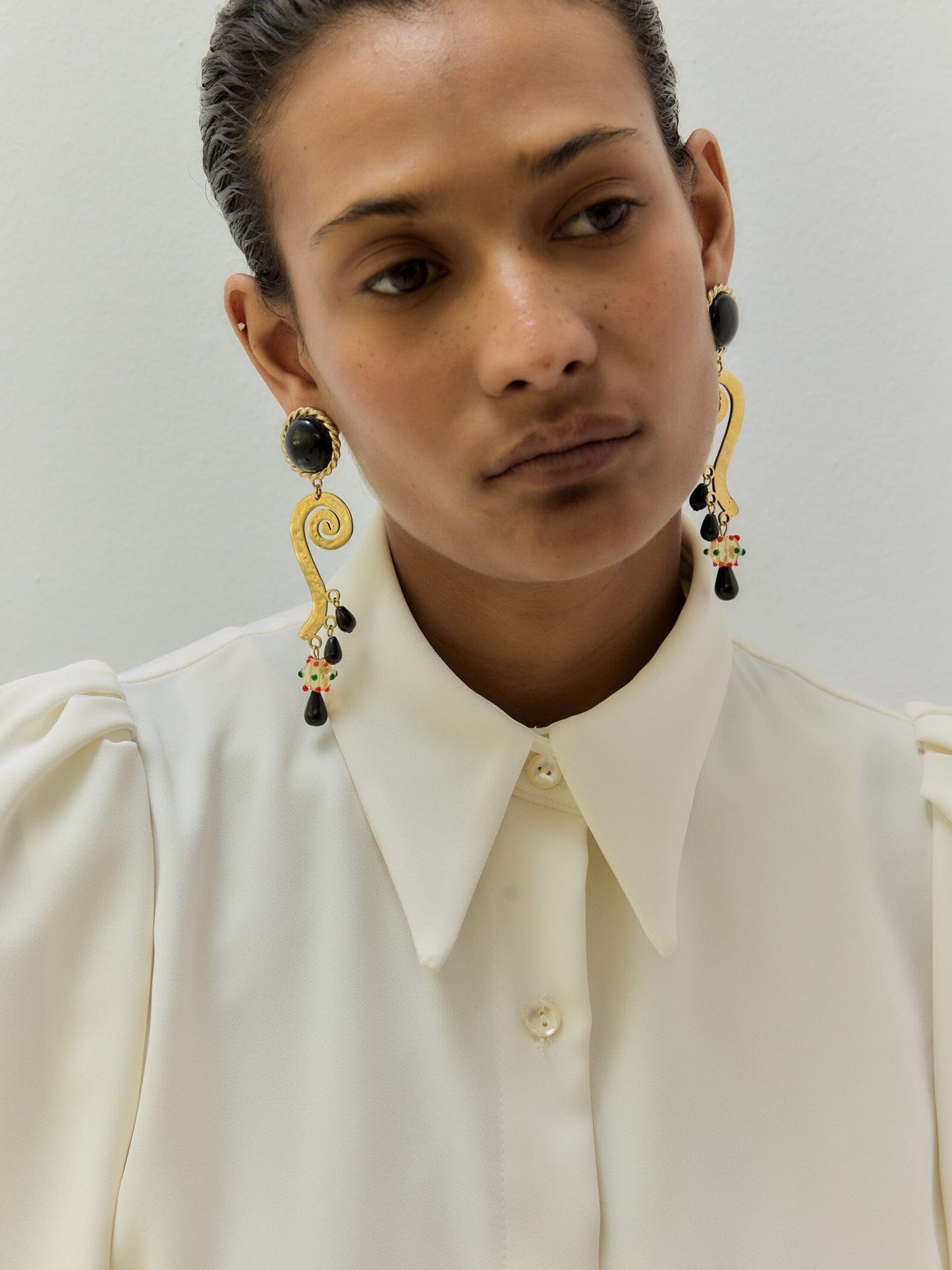 BLACK WIDOW EARRINGS Earrings Sita Nevado