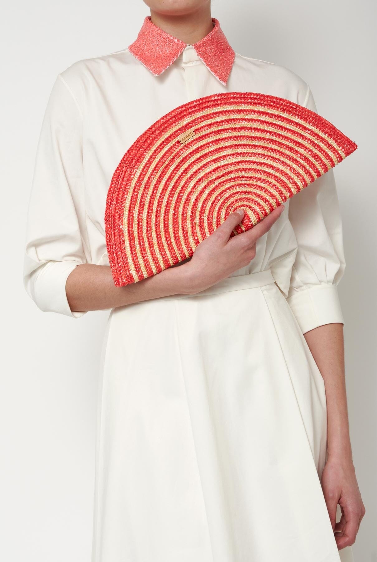 Bolso Abanico espiral rojo M Hand bags Zahati