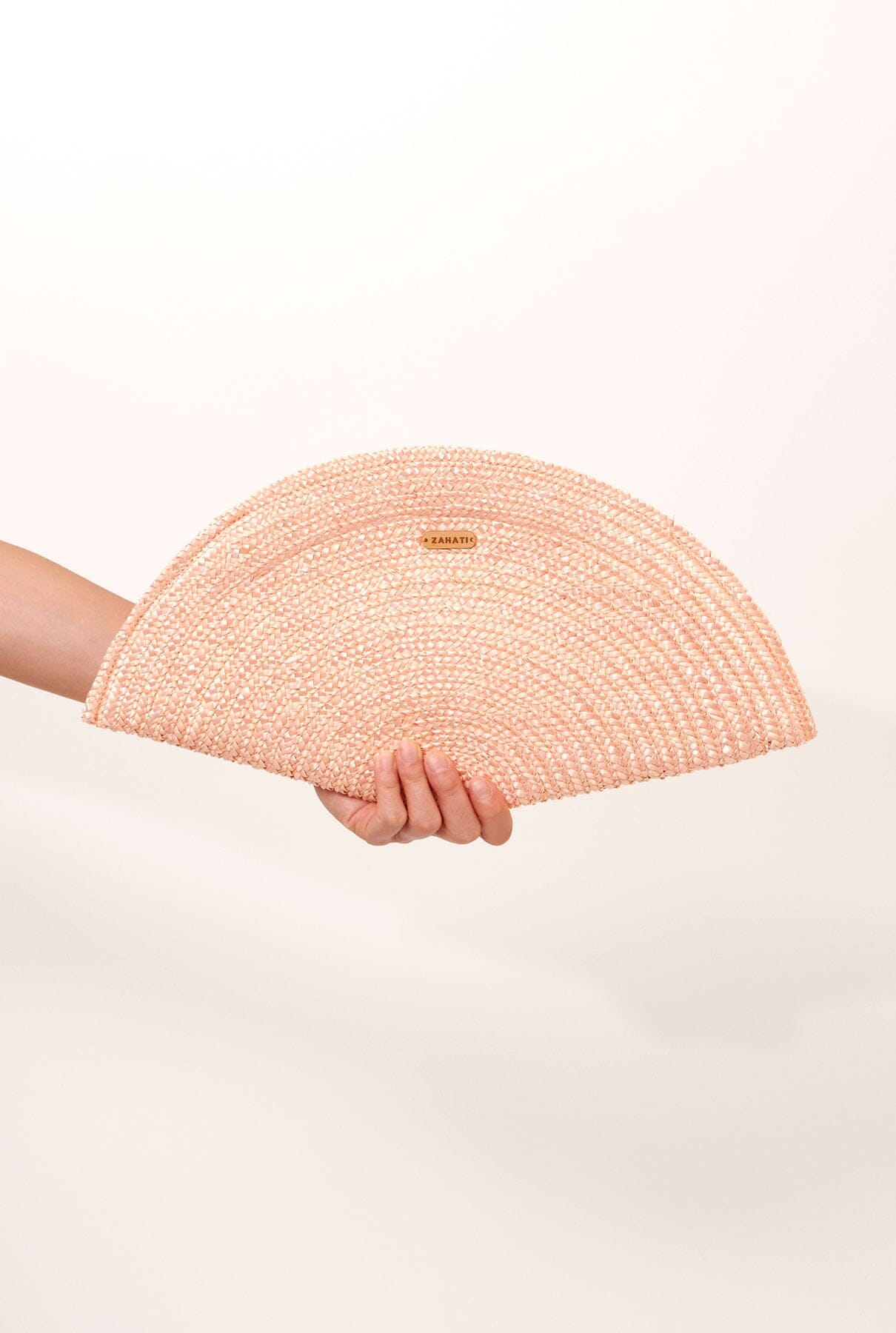 Bolso Abanico Nude Hand bags Zahati