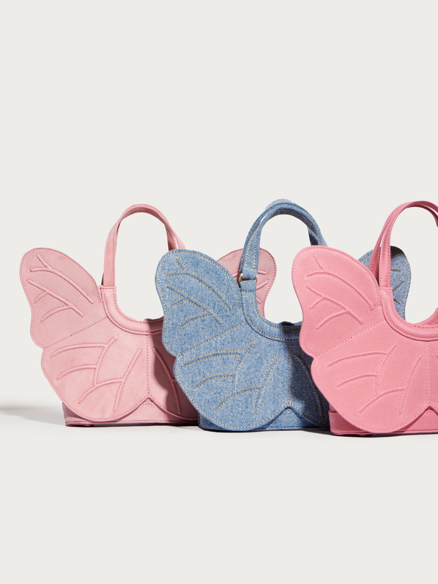 Bolso Mariposa Vaquero Azul Hand bags Ynes Suelves