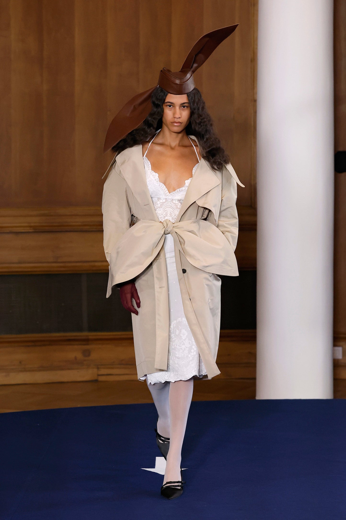 Bow Trench Coat Coats PALOMO SPAIN