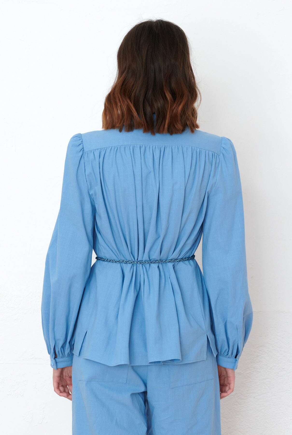 Camisa Ana azul Shirts & blouses SOY FASCINANTE