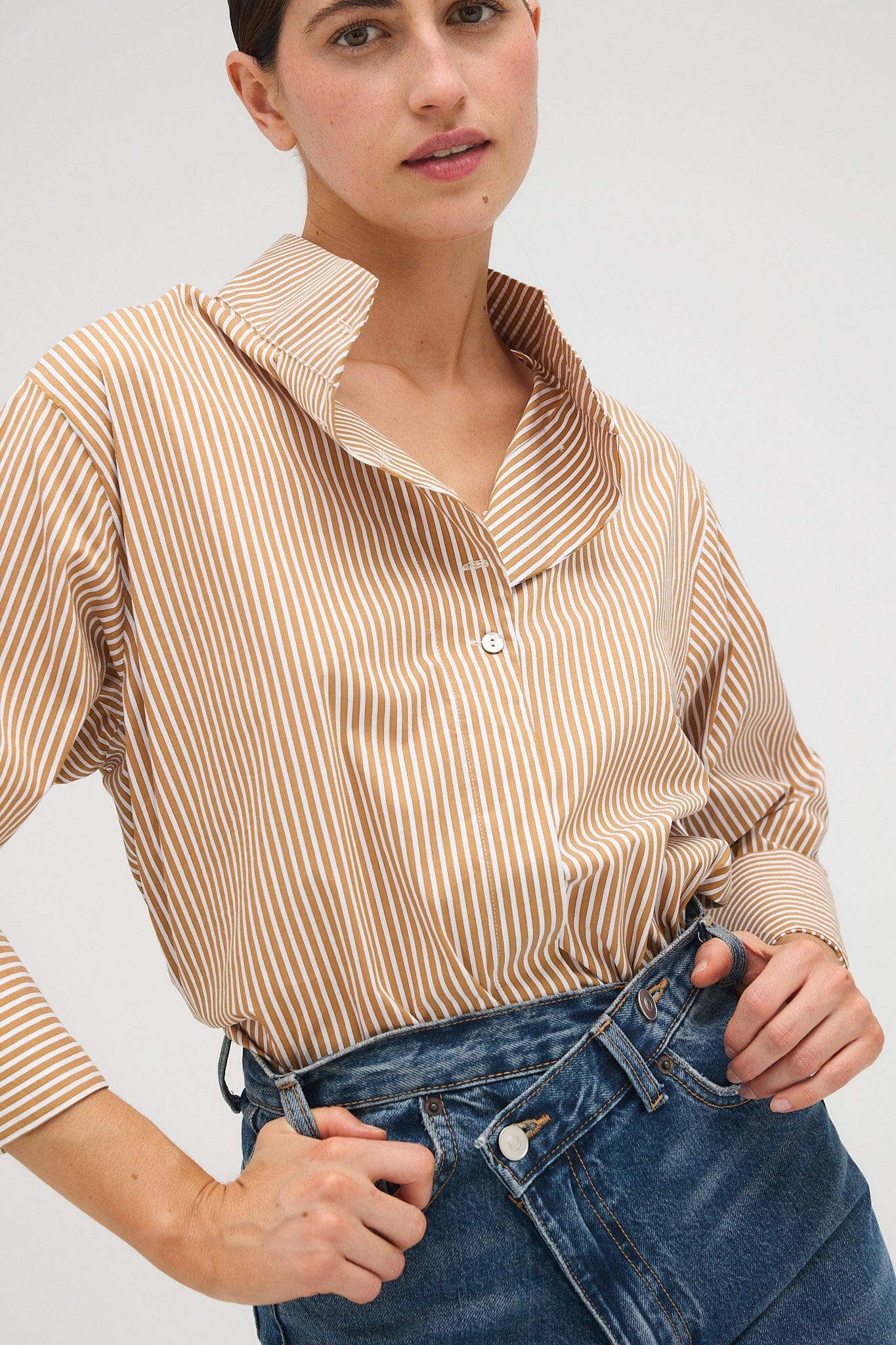 Camisa Antonia rayas Blusas Galcon Studio