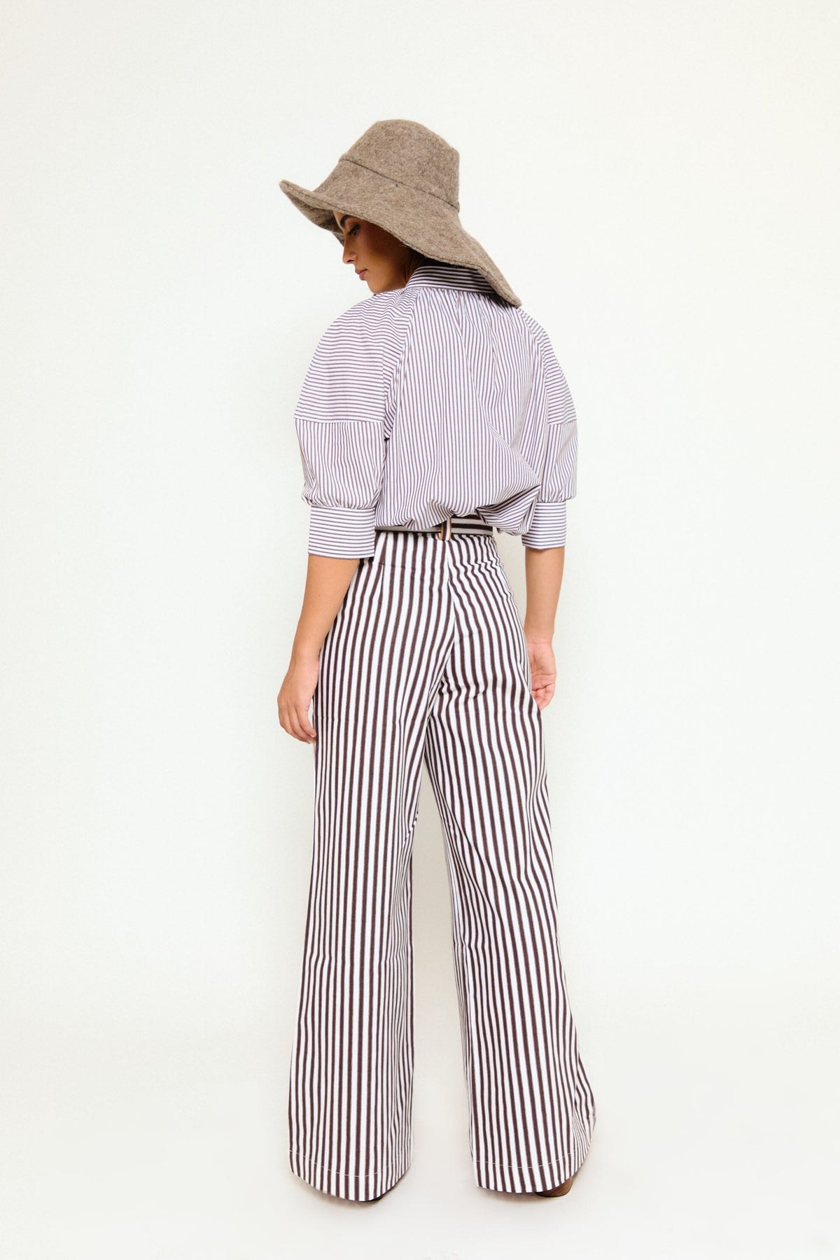 Camisa Mara Marrón · Werit · vista 3