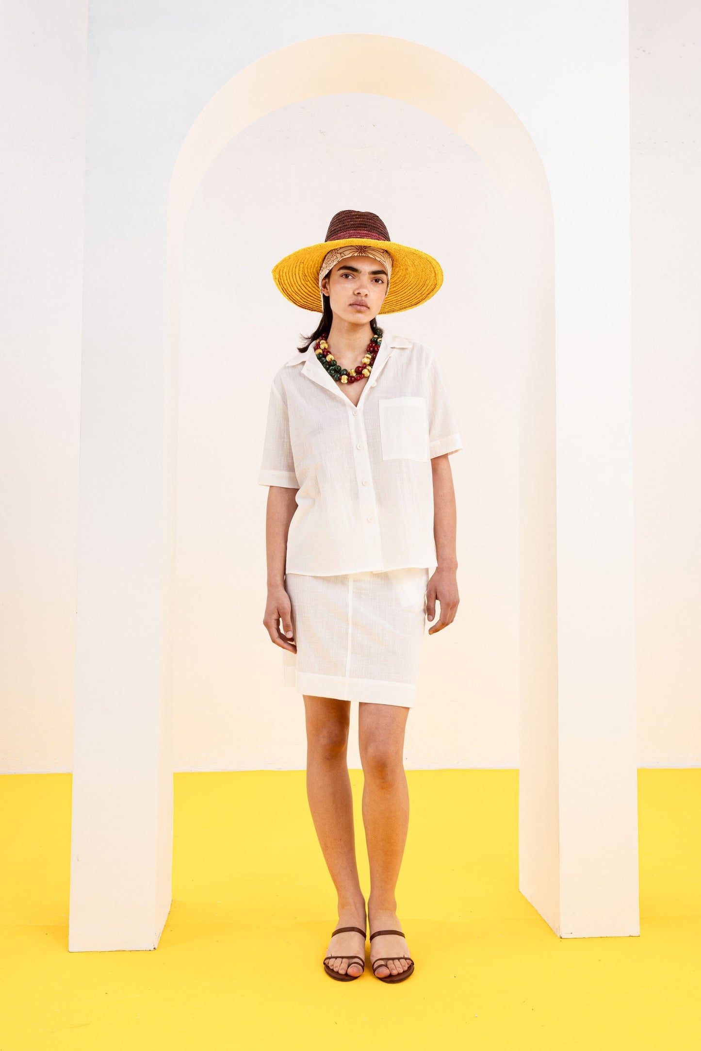 CAMISA MARELLA LARGA BLANCO Shirts & Blouses SOY FASCINANTE