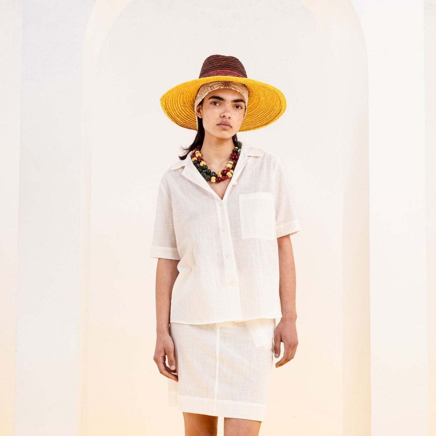 CAMISA MARELLA LARGA BLANCO Shirts & Blouses SOY FASCINANTE