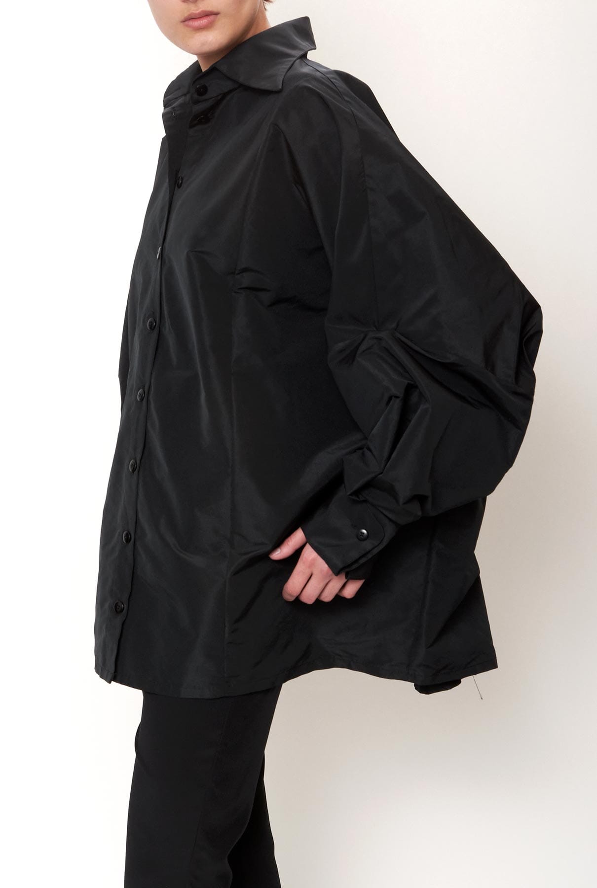 Camisa oversize de tafetán Shirts & blouses Malne