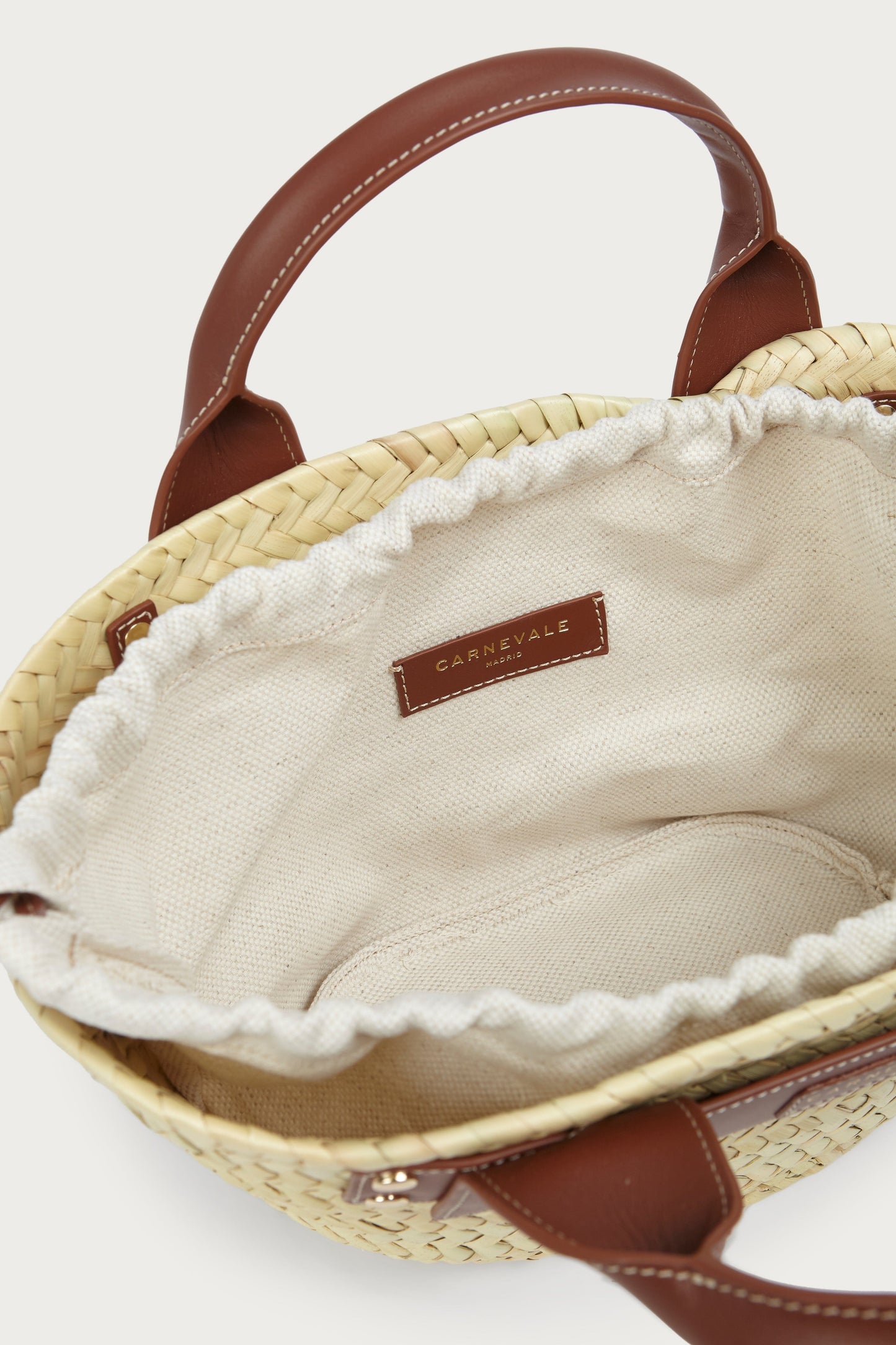 Capazo Aria Brown Tote bags Carnevale Madrid