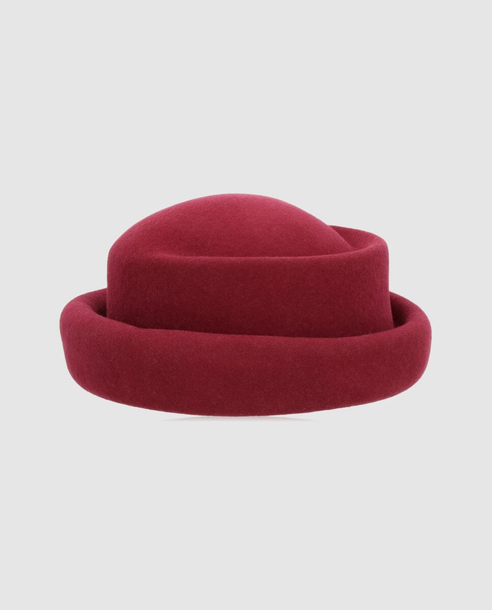 Casquete Nina burdeos Zahati