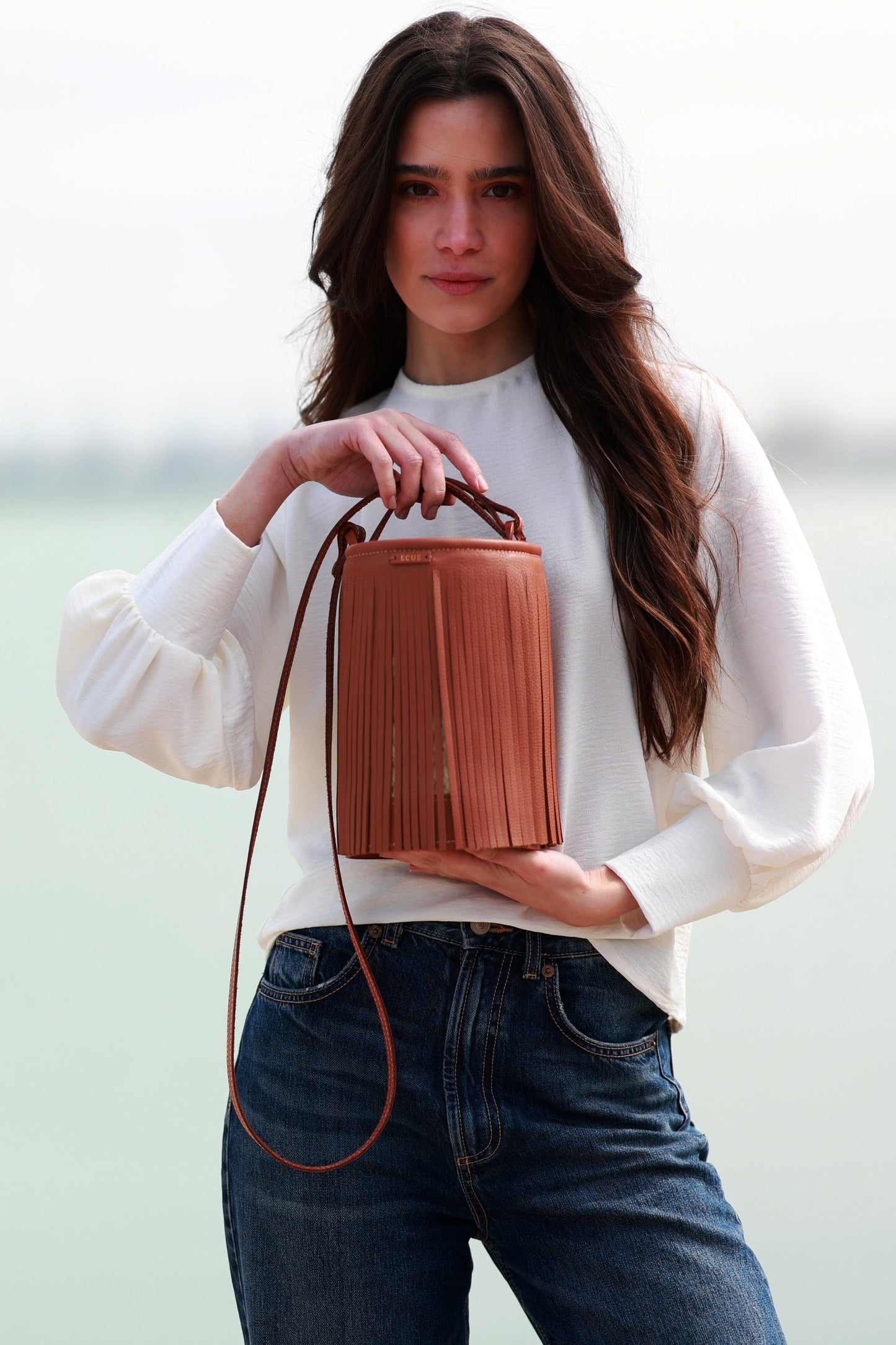 Cesta Zen Camel Shoulder bags Ecue