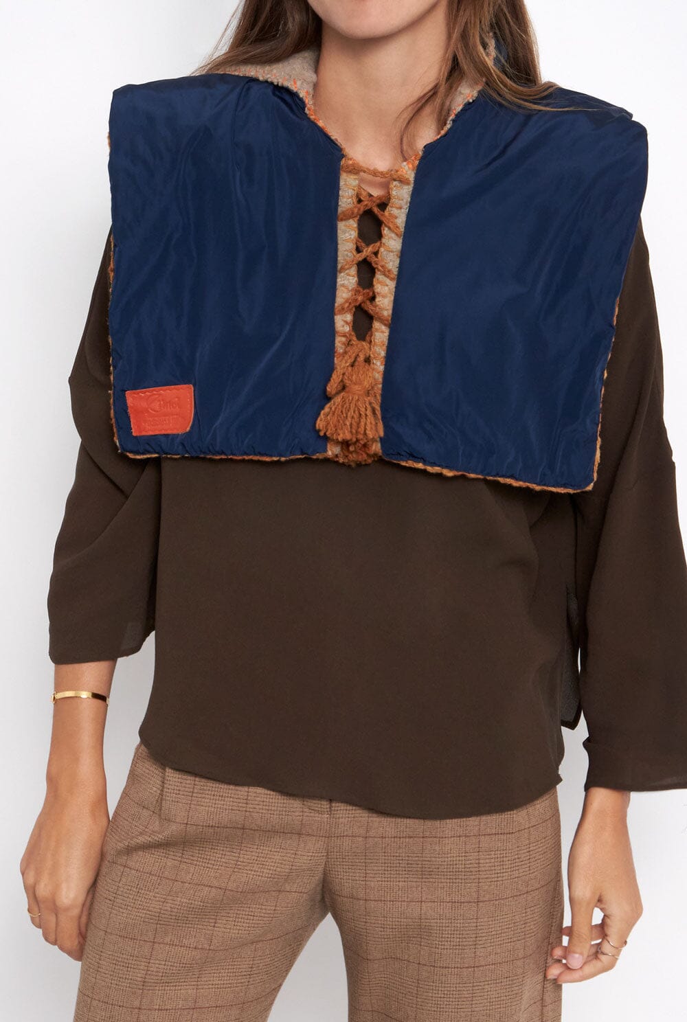 Chaleco Danza de fuego azul Vests Eiina Brand