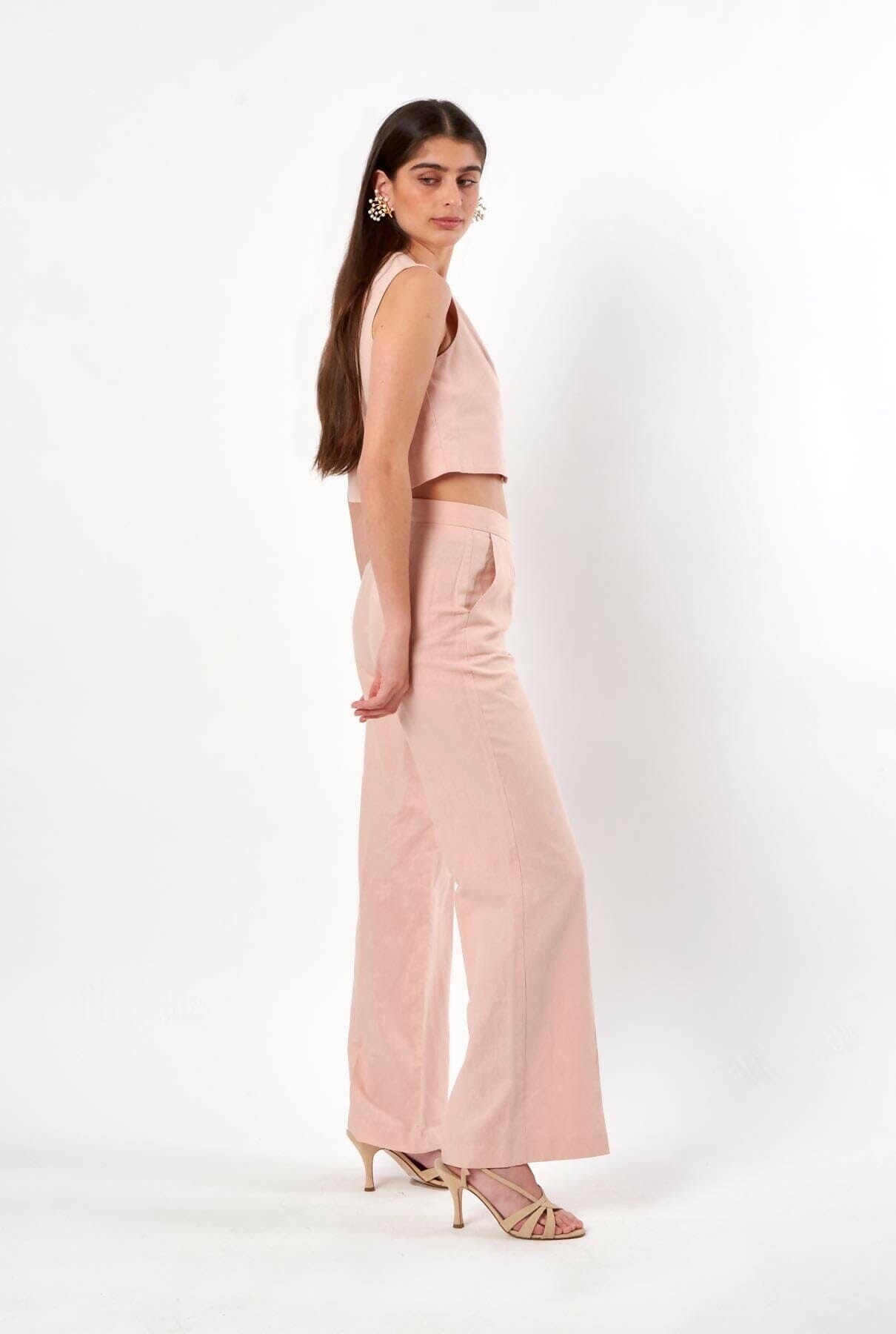 CHALECO LUNA ROSA CUARZO Vests Devota & Lomba Prêt-à-porter