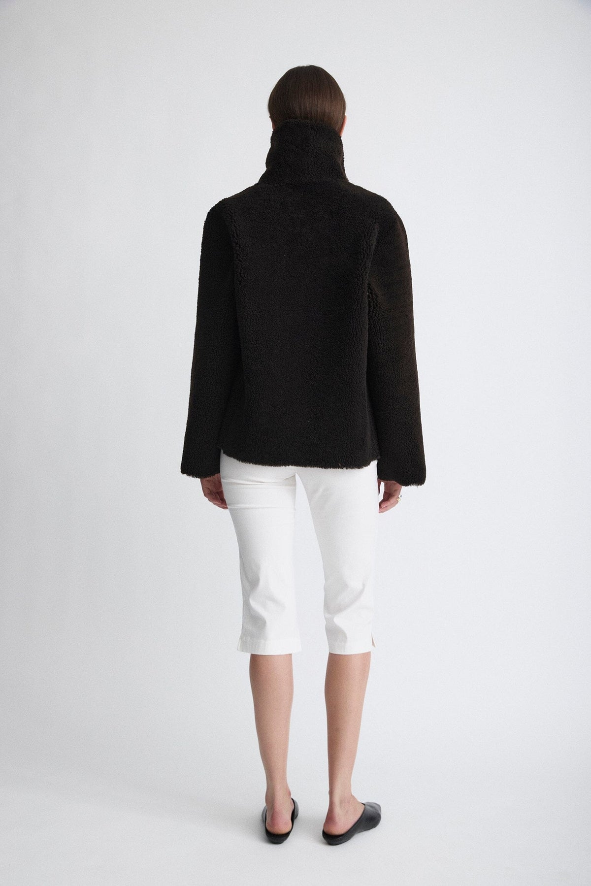 Chaqueta de pelo y piel ante Jackets Miguel Marinero