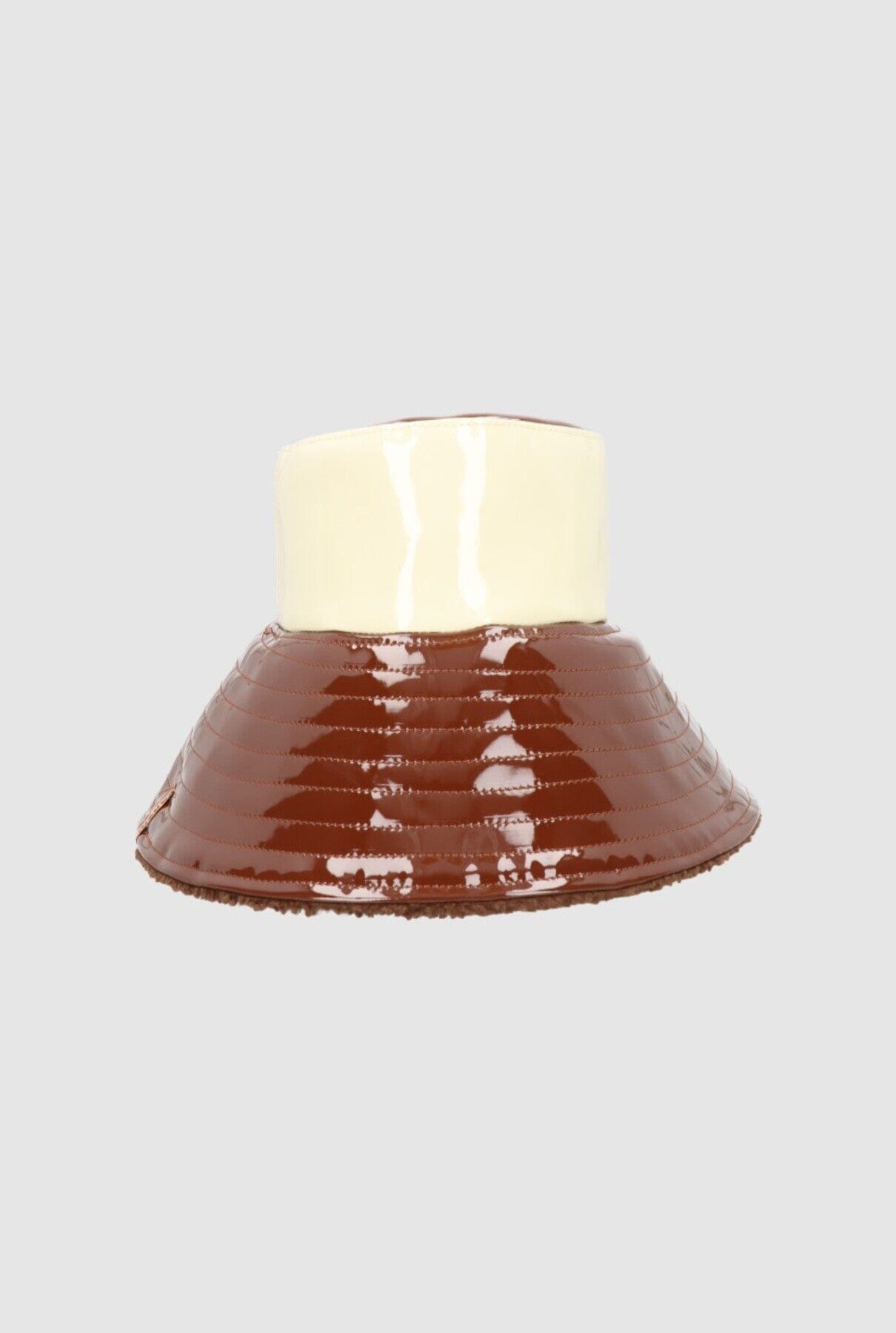 Charolito Tobacco‑Ice + Shearling Hat Zahati