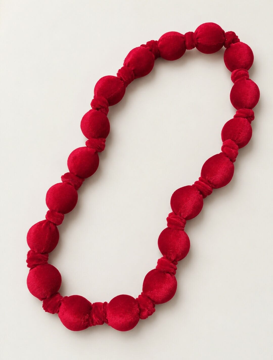 Cherry Red Velvet Necklace Necklaces Coterelle