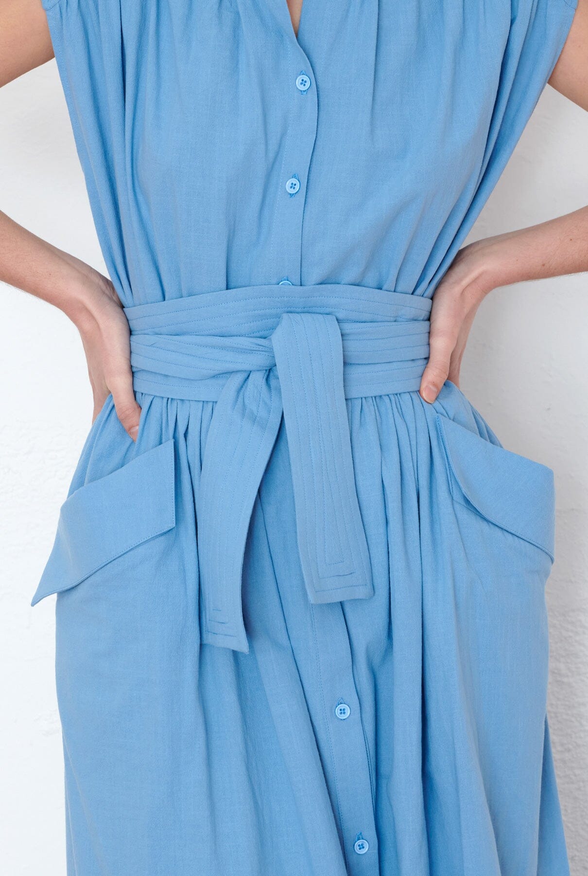 Cinturón fajín Tati azul Belts SOY FASCINANTE