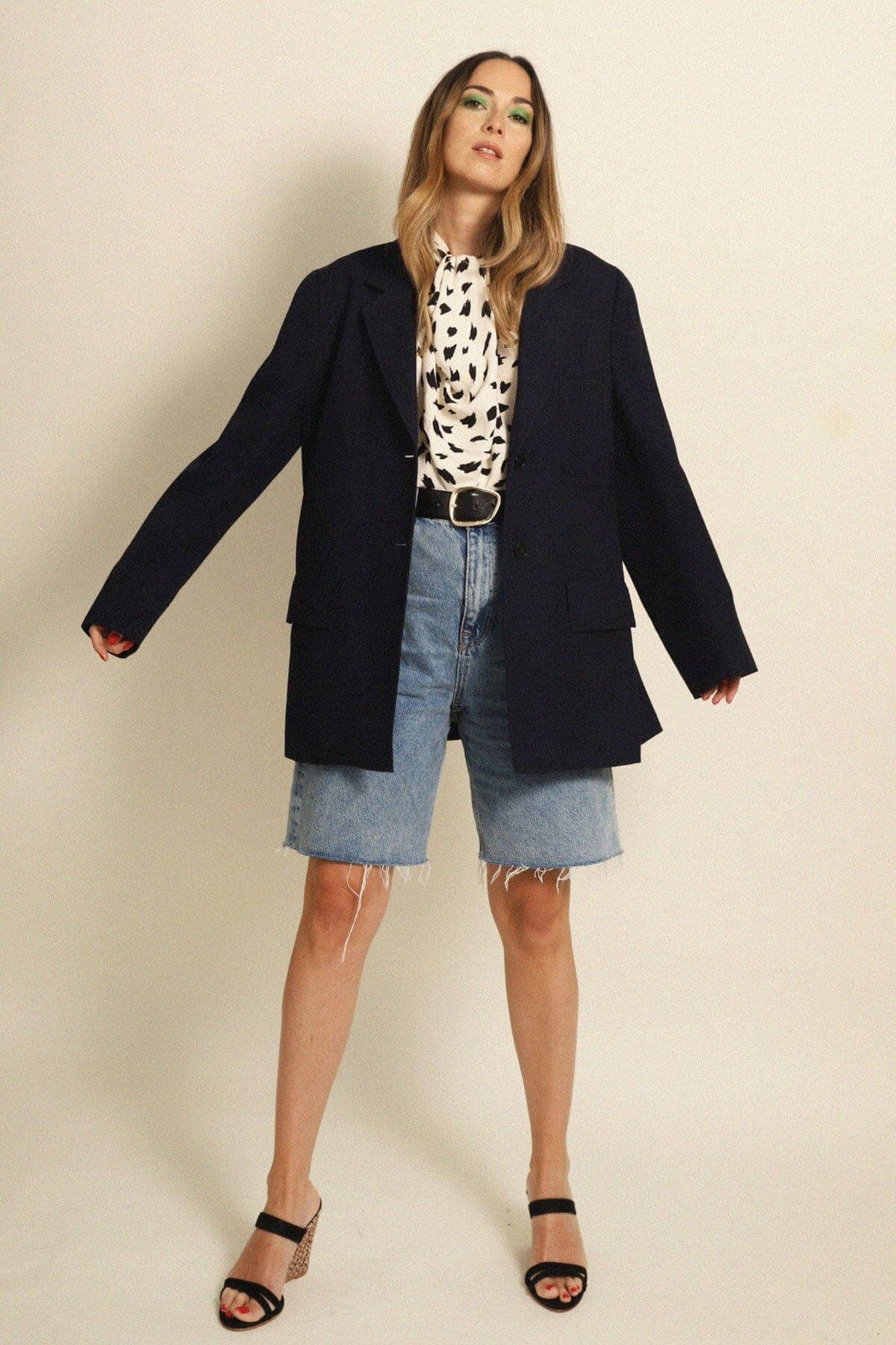 Cinturón jannet negro Belts Mint and Rose