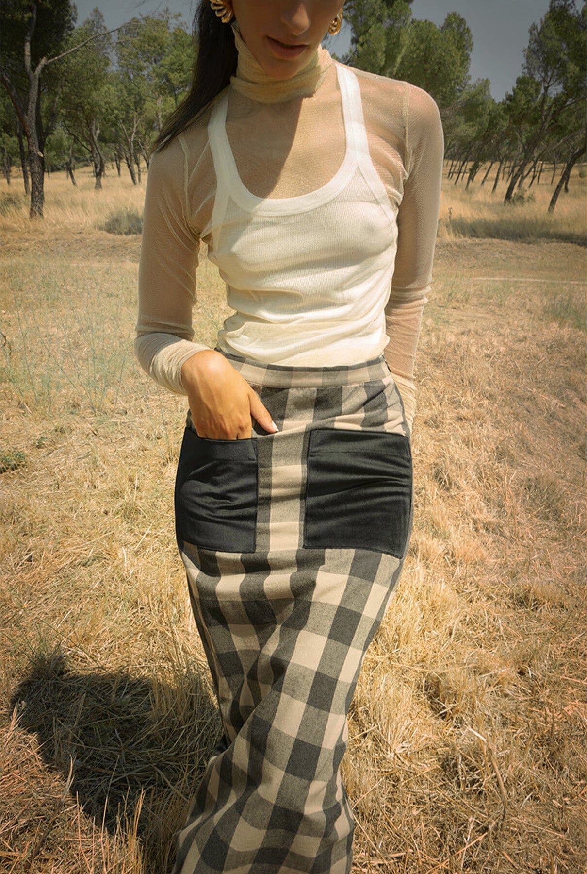 Claudia Velvet Skirts Julise Magon