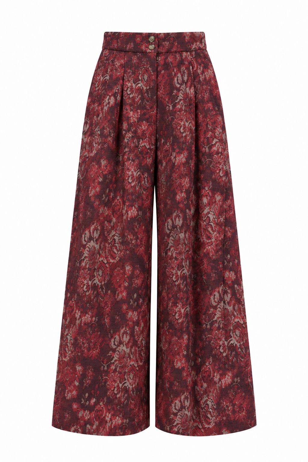 Colette Red Palazzo Pants Trousers Copines